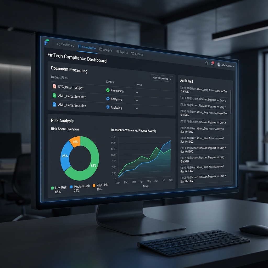 FinServe Compliance Dashboard